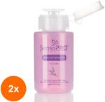 SensoPRO Set 2 x Soak Off Remover SensoPRO Milano Lavender, Indepartare Gel, Oja Semipermanenta, Tipsuri, 160 ml