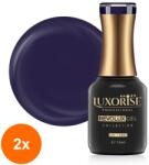 LUXORISE Set 2 x Oja Semipermanenta Revolux Luxorise, Blue Ink 15 ml