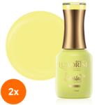 LUXORISE Set 2 x Oja Semipermanenta Spring Collection Bumble Bee, Luxorise 15 ml