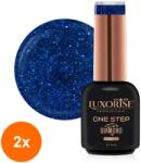 LUXORISE Set 2 x Oja Semipermanenta One Step, Diamond Insomnia Bliss 10 ml, Luxorise