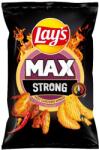 Lay's Max Strong burgonyachips csípős húsos jellegű ízesítéssel 120 g