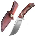 HARAHU Cuțit de vânătoare în aer liber HARAHU AK-31410 - Maro KP31410