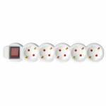 Somogyi Elektronic 5 Plug 1,5 m Switch (NV 5K/WH)