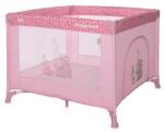 Lorelli Tarc de joaca Lorelli Playground Melow Rose Fellows, 100 x 100 cm, 0-36 luni, salteluta, usa cu fermoar, geanta transport, mecanism dublu de siguranta