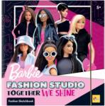 Lisciani Set de colorat cu activitati barbie - fashion studio (L12808) - ookee Carte de colorat