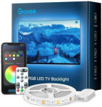 Govee Smart Bandă LED Backlight Televizor USB 5V RGB Lumină 3.05m cu Sursă de Alimentare și Telecomandă H61790A1 (H61790A1)