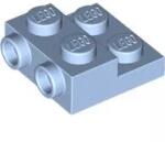 LEGO® 4304c105 - LEGO élénk világoskék lap 2 x 2 x 2/3 méretű, 2 bütyökkel az oldalán, üreges aljjal (4304c105)