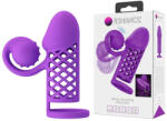 Romance Harden Extended Sleeve Purple Inel pentru penis