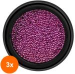 Luxorise Set 3 x Caviar Unghii Violet Muse Luxorise (TOT-3xTBY-L3718)