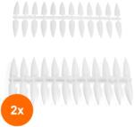 SensoPRO Set 2 x Paletar Unghii Stiletto 240 de Pozitii, Alb (TOT-2xTBY-G0202)