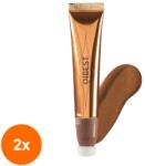 Qibest Set 2 x Iluminator Cremos Qibest, Multifunctional Makeup Pen, Champagne Gold, 06 (TOT-2xTBY-G3652)