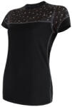 Sensor Merino Impress (short sleeve) női funkcionális felső L / fekete