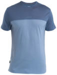 Icebreaker Men Merino 125 Cool-Lite Sphere III SS Tee Colour Block férfi funkcionális póló XL / szürke/fekete