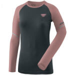 Dynafit Alpine Pro Long Sleeve Shirt Women női póló M / rózsaszín/fekete