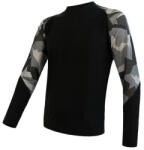 Sensor Merino Impress h. ujjú férfi funkcionális póló XL / fekete