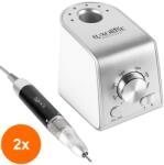 Luxorise Srl Set 2 x Freza Unghii Profesionala Brushless Titanium Turbo, Luxorise, 35.000 Rpm (TOT-2xTBY-L0300)