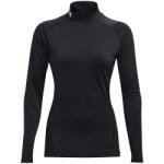 Under Armour HG Armour Comp Mock LS férfi póló XXL / fekete