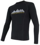 Sensor Merino DF Adventure férfi póló M / fekete