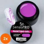 SensoPRO Set 2 x Gel Uv Pictura Unghii Lavender Mousse 5 ml, SensoPRO Milano (TOT-2xTBY-S0198)