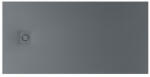Roca Terra-N Stonex zuhanytálca 100x70 cm csúszásgátló felülettel és lefolyóval, palaszürke APA013E82BC01200 (APA013E82BC01200)