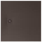 Roca Terran-N Stonex zuhanytálca 80x80 cm csúszásgátló felülettel és lefolyóval, kávé APA0132032001660 (APA0132032001660)