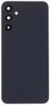 Samsung A155 Galaxy A15 4G akkufedél (hátlap) kamera lencsével és ragasztóval, fekete (utángyártott)