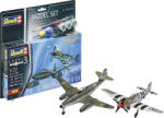 Revell Combat Set Me262 & P-51B 1: 72 makett készlet kiegészítőkkel (63711) (63711)