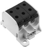 Weidmüller WEIDMÜLLER WPD 330CC 3X50/3X50 BK Potenciálelosztó sorkapocs, Csavaros csatlakozás, fekete, 50mm2, 150A, 1000V (2874520000) (2874520000)