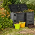 Prosperplast Compostor de grădină - Compogreen 800 l, negru Compostator