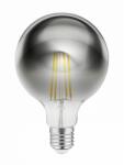 GTV LD-G95FP8-18 Dekoratív LED fényforrás, FILAMENT, szürke, G95, 1800K, E27, 8, 0W, 450lm, AC220-240V, 360° (LD-G95FP8-18)