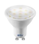 GTV LD-NGU10P-4W LED IZZÓ, C30, SMD 2835, MELEG FEHÉR, GU10, 4W, 230V, 120°-os fényszög, 300 lm, 43 mA (LD-NGU10P-4W)
