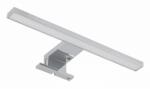 GTV LD-RA60CB-40N Radius II led lámpatest műanyag szórókerettel 304mm, meleg fehér, 5W, 230V, IP44, krómlemez (LD-RA60CB-40N)