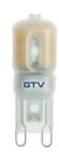 GTV LD-G93W25-45 LED FÉNYFORRÁS, A-G, G9, 4000K, 2, 5W, AC220-240V, 360°, 220lm, 27mA (LD-G93W25-45)