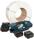  Superpack 12 mm-es PP pántszalag akkumulátoros pántológéppel, START csomag (16121-SPR)