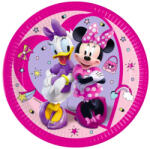 Disney Minnie papírtányér, party tányér 8 DARABOS, 23 cm FSC Nr3