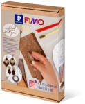 FIMO Soft süthető gyurma készlet - 4 x 25 g, fahatású ékszerkészítő szett