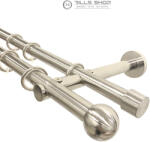  19 mm France, 2 soros RENNES, karnis szett, INOX színben, 160 cm (RS757408)