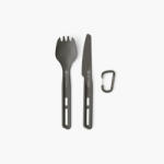 Sea to Summit Frontier UL Cutlery Set 2 Piece Culoare: gri (ACK034021-121701) Tacam