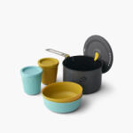 Sea to Summit Frontier UL One Pot Cook Set 2P 5 Piece Culoare: albastru/galben (ACK027031-122102)