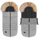 Lionelo Sac de iarna, Lionelo, Frode, Pentru carucior, 90x45 cm, Impermeabil, Universal, Gri (LO-FRODE_GREY-DOVE)