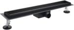 Rigoleinox Rigola dus Negru Mat faiantabila, integral din inox, lungime 50cm