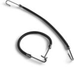 BraveHead Salon Beauty Bungee Bands Hair Binder Black 12 ks
