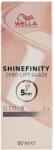 Wella Shinefinity Zero Lift Glaze 60 ml vopsea demi-permanentă 010/8 Lightest Blonde Pearl
