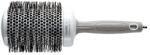 Olivia Garden Expert Blowout Shine Round Brush White & Grey 65 mm