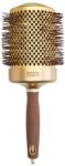 Olivia Garden Expert Blowout Shine Round Brush Gold & Brown 80 mm