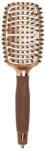 Olivia Garden Expert Care Flex Brush Boar Bristles Gold & Brown