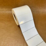  70x35mm PP Gloss White műanyag címke 1000 db/40gy