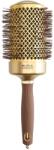 Olivia Garden Expert Blowout Shine Round Brush Gold & Brown 65 mm