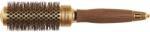 Olivia Garden Expert Blowout Shine Round Brush Gold & Brown 35 mm