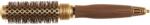 Olivia Garden Expert Blowout Shine Round Brush Gold & Brown 25 mm